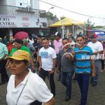 Caminata en Matiguás celebrando la restitución de Derechos nicaragua