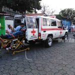 Managua: Dos motociclistas lesionados por imprudencia al conducir nicaragua