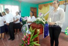 Rinden homenaje a destacada maestra de generaciones en la Isla de Ometepe
