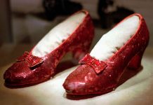 Zapatillas robadas del ‘Mago de Oz’ aparecen después de 13 años estados unidos