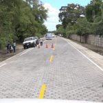 Autoridades municipales inauguran carretera Granada-Malacatoya nicaragua