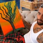 Maluma demuestra habilidad en otra expresión artística: la pintura maluma