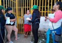 Managua: Brigadistas difunden medidas para evitar el coronavirus nicaragua