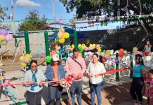 ALMA inauguró la rehabilitación del parque Villa Venezuela nicaragua