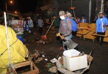 Continúa la jornada de limpieza en mercados de Managua nicaragua