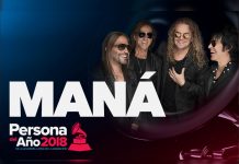 Artistas honran a Maná como Persona del Año en Las Vegas estados unidos