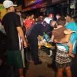 Comerciante del Oriental sufre accidente al salir de su trabajo nicaragua