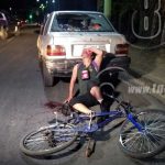 Ciclista resultó lesionado al estrellarse con un carro en Managua nicaragua