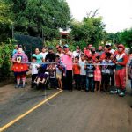 Familias de Sabana Grande contentas al recibir calles nuevas nicaragua