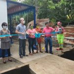 Joven con discapacidad recibe las llaves de su casa en Jocote Dulce nicaragua