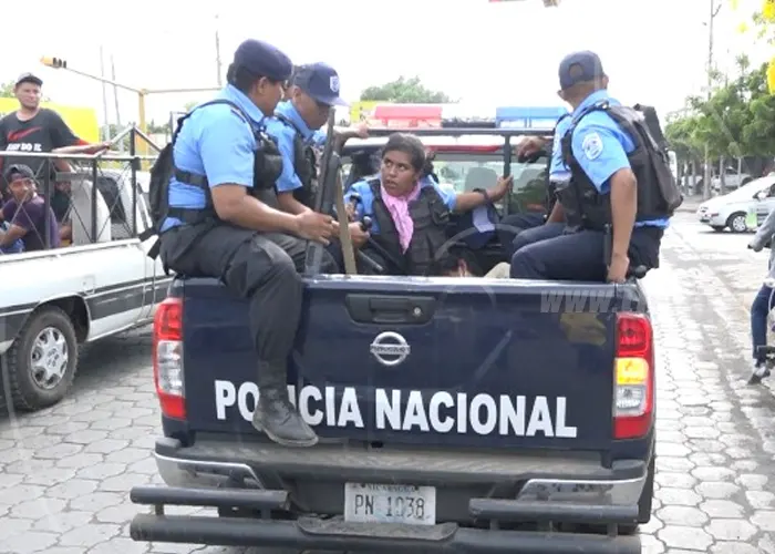 Policía no da tregua a la delincuencia en Managua nicaragua