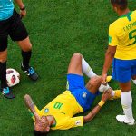 Neymar suma 14 minutos por los suelos durante el Mundial neymar