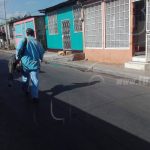 Efectiva jornada de fumigación y abatización en la Primero de Mayo nicaragua