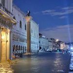 Venecia afectada por marea alta histórica, con aprox. 1.87 metros nicaragua