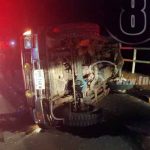 Camioneta remolcada se vuelca en el km 140 carretera a la Libertad, Chontales nicaragua