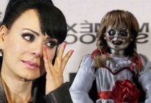 Por este horrendo maquillaje comparan a Maribel Guardia con Annabelle mexico