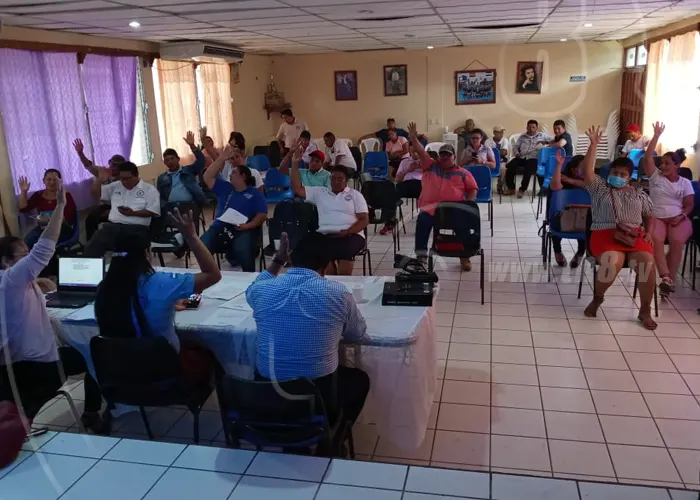 Gobierno local de Bonanza realizó cuarta sesión ordinaria 2020 nicaragua