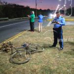 Accidentes casi cobran la vida de dos ciclistas en Masaya nicaragua