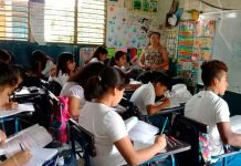 estudiantes en masaya