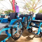 Programa «Todos con Voz» entrega medios auxiliares en Masaya nicaragua