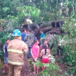 Camión cargado de frijoles se vuelva por supuestas fallas mecánicas nicaragua