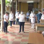 Ocotal: Médicos rogaron a Dios por sanidad de enfermos de coronavirus nicaragua