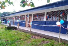 Remodelan cinco aulas en la comunidad Las Milpas, Nueva Guinea nicaragua
