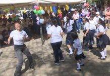Realizan mañana recreativa con estudiantes del centro Melania Morales nicaragua