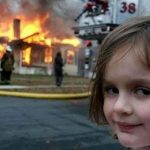 tendencias, meme, nina desastre,