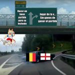 ¿Ambos querían perder?, Inglaterra y Bélgica son el hazme reír en redes memes