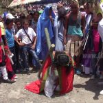 Jóvenes realizan viacrucis juvenil en comarca de Boaco nicaragua