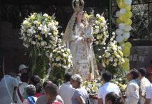 Feligreses conmemoran 495 años de la salida del pueblo de León Viejo nicaragua