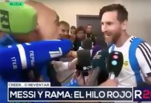 Video: Messi deja atónitos a todos con su gran gesto a periodista sorpresa