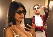 Novio de Mia Khalifa le baja los pantalones en público (VIDEO) mundo