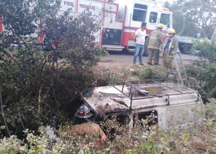 microbus-quemado-03 nicaragua