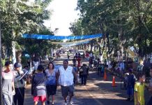 Familias visitan a sus deudos en el cementerio Milagro de Dios nicaragua