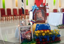 Realizan misa en Managua en homenaje al comandante Hugo Chávez nicaragua