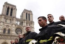 Francia: Dedican misa a bomberos que auxiliaron Notre Dame francia