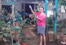 Bruna Torres, experta en plantas y en Patio Saludable nicaragua