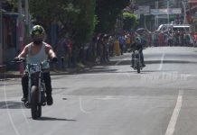 Realizan carrera de motos en Masaya masaya
