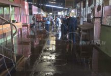 Jornada de limpieza en el Mercado Monseñor Madrigal de Ocotal nicaragua