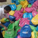 Mochilas escolares y sus respectivos útiles llegan a Nandaime nicaragua