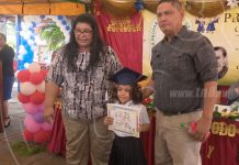 Promoción de preescolar en colegio Modesto Armijo, en Managua nicaragua