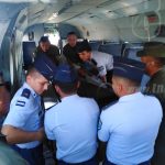 Fuerza Aérea traslada cuerpo de obispo de Siuna para honras fúnebres nicaragua