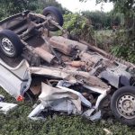 Un muerto y dos lesionados por fuerte choque en Ctra. León-Chinandega nicaragua