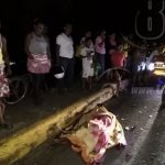 Invasión de carril provoca mortal accidente en Tipitapa nicaragua
