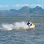 Motos acuáticas y una banana, la nueva atracción en el lago Xolotlán nicaragua