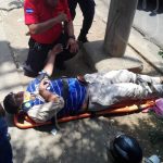 Managua: Irrespeto a la señal de alto deja un motociclista lesionado nicaragua