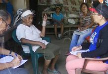 Autoridades visitan a madres de héroes y mártires de las comunidades rurales de Nandaime visita