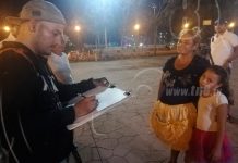 Homenaje a la mujer nicaragüense en la Plaza 22 de agosto nicaragua